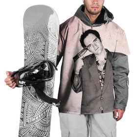 Накидка на куртку 3D с принтом Тарантино в Тюмени, 100% полиэстер |  | quentin | tarantino | квентин | тарантино