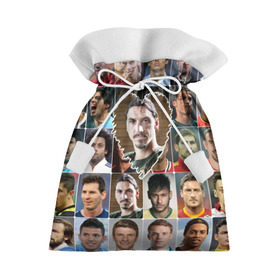 Подарочный 3D мешок с принтом Златан Ибрагимович - лучший в Тюмени, 100% полиэстер | Размер: 29*39 см | zlatan ibrahimovic | златан ибрагимович | лучшие футболисты | любимый игрок | мой любимец | самый крутой | сердце | футбол | швеция | я люблю