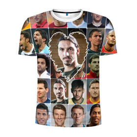 Мужская футболка 3D спортивная с принтом Златан Ибрагимович - лучший в Тюмени, 100% полиэстер с улучшенными характеристиками | приталенный силуэт, круглая горловина, широкие плечи, сужается к линии бедра | zlatan ibrahimovic | златан ибрагимович | лучшие футболисты | любимый игрок | мой любимец | самый крутой | сердце | футбол | швеция | я люблю