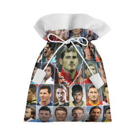 Подарочный 3D мешок с принтом Икер Касильяс - лучший в Тюмени, 100% полиэстер | Размер: 29*39 см | iker casillas | вратарь | икер касильяс | испания | лучшие футболисты | любимый игрок | мой любимец | самый крутой | сердце | футбол | я люблю