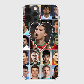 Чехол для iPhone 12 Pro Max с принтом Криштиану Роналду - лучший в Тюмени, Силикон |  | cristiano ronaldo | португалия | реал мадрид | сердце