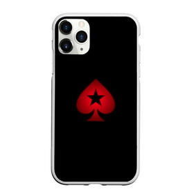 Чехол для iPhone 11 Pro Max матовый с принтом PokerStars в Тюмени, Силикон |  | Тематика изображения на принте: poker | pokerstars | sport
