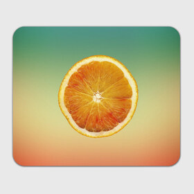 Коврик прямоугольный с принтом Апельсиновый рай в Тюмени, натуральный каучук | размер 230 х 185 мм; запечатка лицевой стороны | Тематика изображения на принте: апельсин | градиент | жёлтый | зелёный | оранжевый