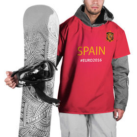 Накидка на куртку 3D с принтом Сборная Испании 2016 в Тюмени, 100% полиэстер |  | euro2016 | spain | испания