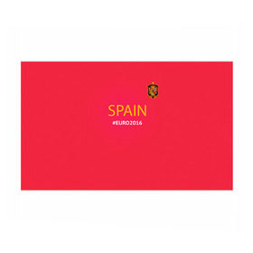 Бумага для упаковки 3D с принтом Сборная Испании 2016 в Тюмени, пластик и полированная сталь | круглая форма, металлическое крепление в виде кольца | euro2016 | spain | испания