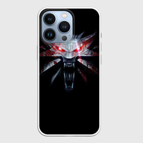 Чехол для iPhone 13 Pro с принтом Медальон в Тюмени,  |  | wild hunt | witcher 3 | ведьмак | волк | волки | геральт | дикая охота | медальон