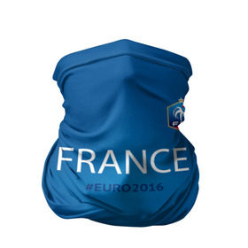 Бандана-труба 3D с принтом Сборная Франции 2016 в Тюмени, 100% полиэстер, ткань с особыми свойствами — Activecool | плотность 150‒180 г/м2; хорошо тянется, но сохраняет форму | euro2016 | france | футбол
