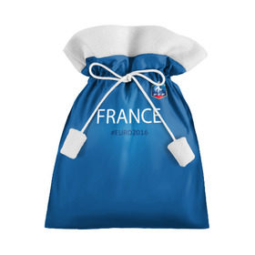 Подарочный 3D мешок с принтом Сборная Франции 2016 в Тюмени, 100% полиэстер | Размер: 29*39 см | euro2016 | france | футбол