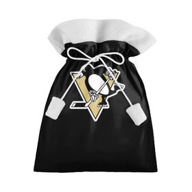 Подарочный 3D мешок с принтом Pittsburgh Penguins Crosby в Тюмени, 100% полиэстер | Размер: 29*39 см | Тематика изображения на принте: crosby | nhl | pittsburgh penguins