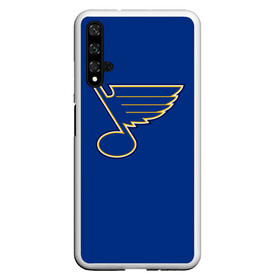 Чехол для Honor 20 с принтом Saint louis blues Tarasenko 91 в Тюмени, Силикон | Область печати: задняя сторона чехла, без боковых панелей | saint louis blues | tarasenko | тарасенко