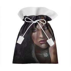 Подарочный 3D мешок с принтом Йеннифер в Тюмени, 100% полиэстер | Размер: 29*39 см | gerald | wild hunt | witcher | ведьмак | геральд | дикая охота