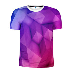 Мужская футболка 3D спортивная с принтом Абстракция в Тюмени, 100% полиэстер с улучшенными характеристиками | приталенный силуэт, круглая горловина, широкие плечи, сужается к линии бедра | абстракт | абстракции | иллюзия | прикольные | текстуры