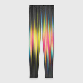 Леггинсы 3D с принтом Спектр в Тюмени, 80% полиэстер, 20% эластан | Эластичный пояс, зауженные к низу, низкая посадка | мерцание | радуга | свет | свечение | сияние | спектр | цвета | эквалайзер