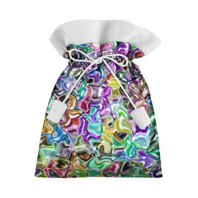Подарочный 3D мешок с принтом Цветное безумие в Тюмени, 100% полиэстер | Размер: 29*39 см | Тематика изображения на принте: арт | дизайн | искусство | краски | мозаика | палитра | радуга | разные цвета | текстура | цветное безумие