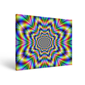 Холст прямоугольный с принтом Красочная иллюзия в Тюмени, 100% ПВХ |  | гипноз | движение | красочный фон | обман зрения | оптическая иллюзия | погружение | текстура | фокус