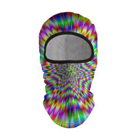 Балаклава 3D с принтом Спектральная иллюзия в Тюмени, 100% полиэстер, ткань с особыми свойствами — Activecool | плотность 150–180 г/м2; хорошо тянется, но при этом сохраняет форму. Закрывает шею, вокруг отверстия для глаз кайма. Единый размер | Тематика изображения на принте: взрыв | гипноз | движение | краски | красочный фон | обман зрения | оптическая иллюзия | погружение | текстура | фокус | цветовой спектр