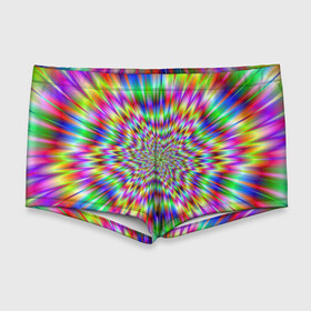 Мужские купальные плавки 3D с принтом Спектральная иллюзия в Тюмени, Полиэстер 85%, Спандекс 15% |  | взрыв | гипноз | движение | краски | красочный фон | обман зрения | оптическая иллюзия | погружение | текстура | фокус | цветовой спектр