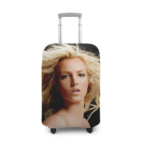 Чехол для чемодана 3D с принтом Бритни Спирс в Тюмени, 86% полиэфир, 14% спандекс | двустороннее нанесение принта, прорези для ручек и колес | бритни спирс