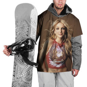 Накидка на куртку 3D с принтом Бритни Спирс в Тюмени, 100% полиэстер |  | Тематика изображения на принте: бритни спирс