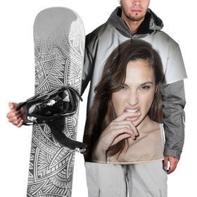 Накидка на куртку 3D с принтом Галь Гадот в Тюмени, 100% полиэстер |  | gal gadot | израильская актриса