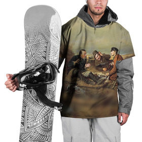 Накидка на куртку 3D с принтом Охотники в Тюмени, 100% полиэстер |  | Тематика изображения на принте: капкан | оружие | охотник | охотники на привале | природа | рассвет | рога | ружье | трофей | туризм | чучело