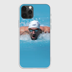 Чехол для iPhone 12 Pro Max с принтом Michael Phelps в Тюмени, Силикон |  | Тематика изображения на принте: 