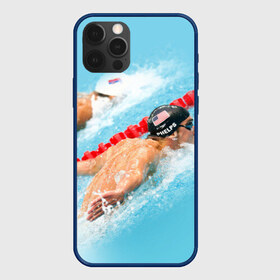 Чехол для iPhone 12 Pro Max с принтом Michael Phelps в Тюмени, Силикон |  | Тематика изображения на принте: фелпс