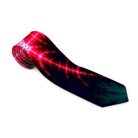 Галстук 3D с принтом Звуковые волны в Тюмени, 100% полиэстер | Длина 148 см; Плотность 150-180 г/м2 | Тематика изображения на принте: абстракт | абстракции | иллюзия | прикольные | текстуры