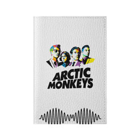 Обложка для паспорта матовая кожа с принтом Arctic Monkeys 2 в Тюмени, натуральная матовая кожа | размер 19,3 х 13,7 см; прозрачные пластиковые крепления | am | arctic | arctic monkeys | monkeys | rock | алекс тёрнер | амы | арктические мартышки | джейми кук | мартышки | мэтт хелдерс. ам | ник омэлли | ник о’мэлли | рок