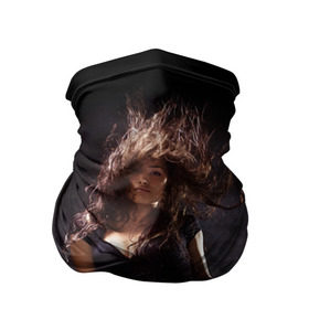 Бандана-труба 3D с принтом Страстная девушка в Тюмени, 100% полиэстер, ткань с особыми свойствами — Activecool | плотность 150‒180 г/м2; хорошо тянется, но сохраняет форму | ветер | волосы | страстная девушка | фото. модель