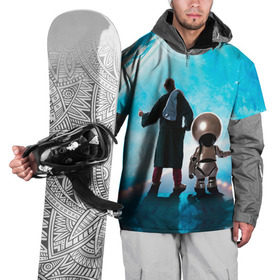 Накидка на куртку 3D с принтом Автостопом по галактике в Тюмени, 100% полиэстер |  | Тематика изображения на принте: автостопом по галактике