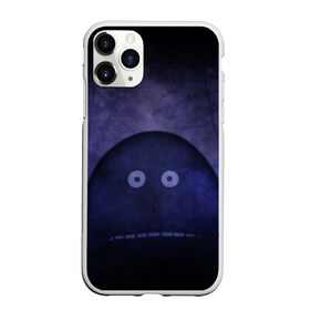 Чехол для iPhone 11 Pro матовый с принтом Мора в лесу в Тюмени, Силикон |  | Тематика изображения на принте: глаза | лес | муми тролль | туман