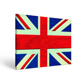 Холст прямоугольный с принтом Англия в Тюмени, 100% ПВХ |  | англия | модные | популярные | прикольные | стена | флаг