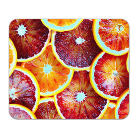 Коврик прямоугольный с принтом Цитрус в Тюмени, натуральный каучук | размер 230 х 185 мм; запечатка лицевой стороны | Тематика изображения на принте: апельсин | фрукты | цитрус