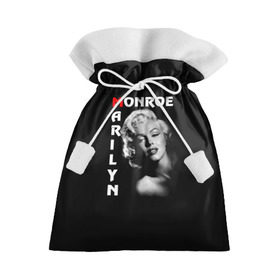 Подарочный 3D мешок с принтом Мерилин Монро в Тюмени, 100% полиэстер | Размер: 29*39 см | Тематика изображения на принте: marilyn monroe | кинозвезда | мерилин монро