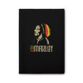 Обложка для автодокументов с принтом Bob Marley в Тюмени, натуральная кожа |  размер 19,9*13 см; внутри 4 больших “конверта” для документов и один маленький отдел — туда идеально встанут права | bob marley | боб марли | музыка | регги | ямайка