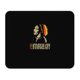 Коврик прямоугольный с принтом Bob Marley в Тюмени, натуральный каучук | размер 230 х 185 мм; запечатка лицевой стороны | bob marley | боб марли | музыка | регги | ямайка