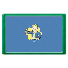 Магнит 45*70 с принтом Fallout в Тюмени, Пластик | Размер: 78*52 мм; Размер печати: 70*45 | 