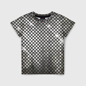 Детская футболка 3D с принтом Silver style в Тюмени, 100% гипоаллергенный полиэфир | прямой крой, круглый вырез горловины, длина до линии бедер, чуть спущенное плечо, ткань немного тянется | club | клуб | серебро | стиль