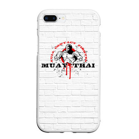 Чехол для iPhone 7Plus/8 Plus матовый с принтом Muay thai 7 в Тюмени, Силикон | Область печати: задняя сторона чехла, без боковых панелей | muay thai