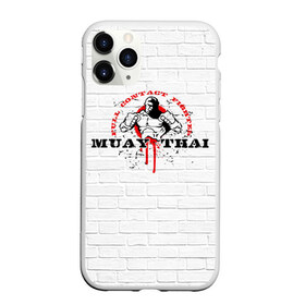 Чехол для iPhone 11 Pro матовый с принтом Muay thai 7 в Тюмени, Силикон |  | muay thai