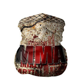 Бандана-труба 3D с принтом MMA в Тюмени, 100% полиэстер, ткань с особыми свойствами — Activecool | плотность 150‒180 г/м2; хорошо тянется, но сохраняет форму | judo | mma | ufc | борьба | единоборства
