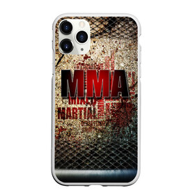 Чехол для iPhone 11 Pro матовый с принтом MMA в Тюмени, Силикон |  | judo | mma | ufc | борьба | единоборства