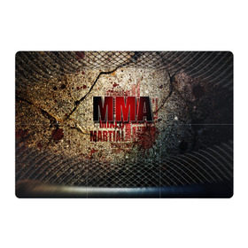 Магнитный плакат 3Х2 с принтом MMA в Тюмени, Полимерный материал с магнитным слоем | 6 деталей размером 9*9 см | judo | mma | ufc | борьба | единоборства