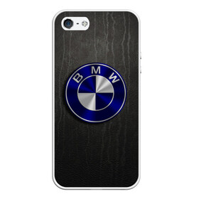 Чехол для iPhone 5/5S матовый с принтом bmw в Тюмени, Силикон | Область печати: задняя сторона чехла, без боковых панелей | bmw | бмв | лого | логотип