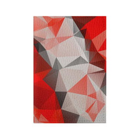 Обложка для паспорта матовая кожа с принтом Грани в Тюмени, натуральная матовая кожа | размер 19,3 х 13,7 см; прозрачные пластиковые крепления | Тематика изображения на принте: art | грани. искусство | кубизм | оптическая иллюзия
