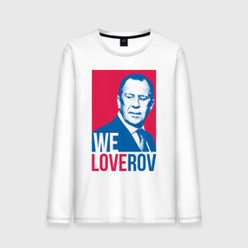 Мужской лонгслив хлопок с принтом LoveRov в Тюмени, 100% хлопок |  | lavrov | loverov | russia | sergey