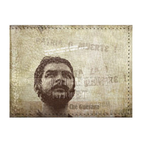 Обложка для студенческого билета с принтом Че Гевара в Тюмени, натуральная кожа | Размер: 11*8 см; Печать на всей внешней стороне | о.м.с.к. | че | че гевара