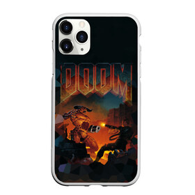 Чехол для iPhone 11 Pro матовый с принтом Doom 2 в Тюмени, Силикон |  | минотавр