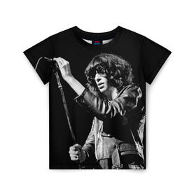 Детская футболка 3D с принтом Ramones 5 в Тюмени, 100% гипоаллергенный полиэфир | прямой крой, круглый вырез горловины, длина до линии бедер, чуть спущенное плечо, ткань немного тянется | joey ramone | punk | джоуи рамон | панк | рамонез | рамонес